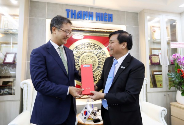 Tổng lãnh sự Hàn Quốc thăm Báo Thanh Niên, gợi mở nhiều dư địa hợp tác Tổng lãnh sự Hàn Quốc thăm Báo Thanh Niên, gợi mở nhiều dư địa hợp tác