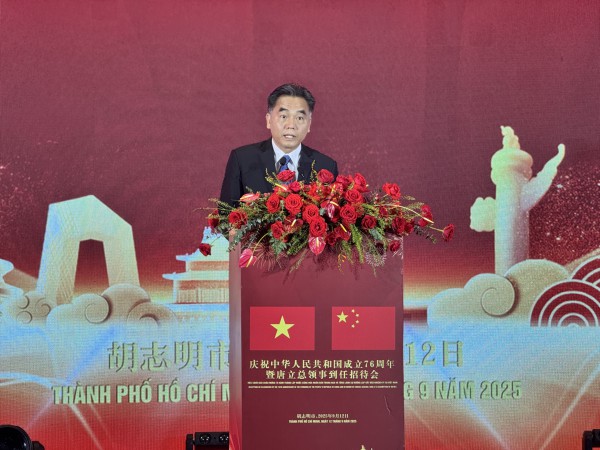 Tổng lãnh sự Trung Quốc tại TP.HCM: 'Tình hữu nghị hai nước ngày càng bền chặt' Tổng lãnh sự Trung Quốc tại TP.HCM: 'Tình hữu nghị hai nước ngày càng bền chặt'