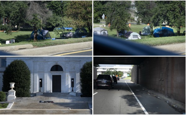 Tổng thống Trump ra tối hậu thư cho người vô gia cư ở thủ đô Washington Tổng thống Trump ra tối hậu thư cho người vô gia cư ở thủ đô Washington