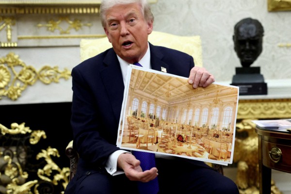 Tổng thống Trump thay kiến trúc sư phòng khánh tiết 300 triệu USD ở Nhà Trắng