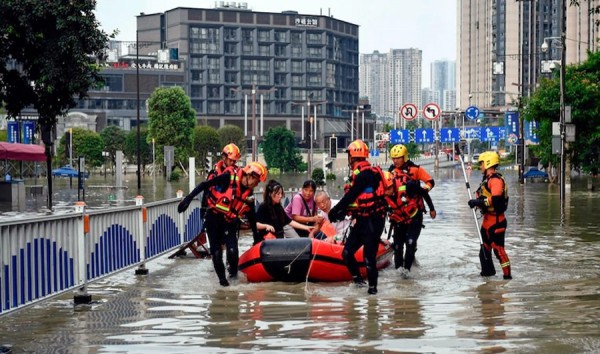 Trung Quốc đối mặt nguy cơ cao xảy ra lũ lụt ở nhiều nơi