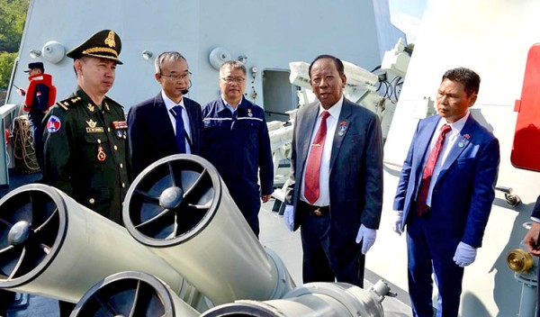 Trung Quốc sắp bàn giao tàu chiến mới cho Campuchia Trung Quốc sắp bàn giao tàu chiến mới cho Campuchia