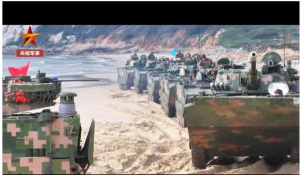 Trung Quốc tập trận đổ bộ, điều máy bay, tàu ra eo biển Đài Loan Trung Quốc tập trận đổ bộ, điều máy bay, tàu ra eo biển Đài Loan