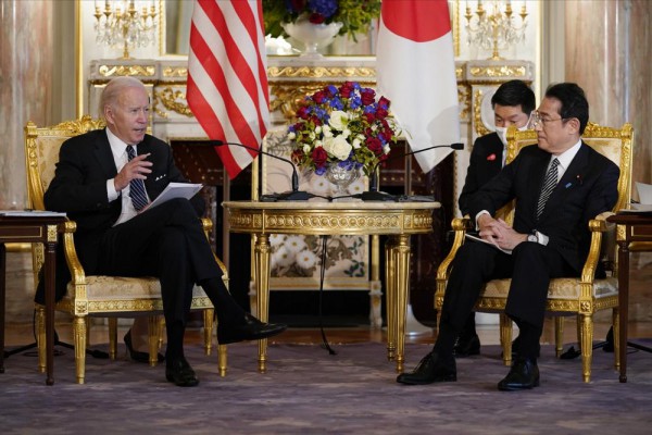 Tuyên bố chung Mỹ-Nhật Bản cam kết củng cố trật tự quốc tế tự do và rộng mở