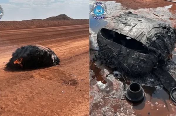 Vật thể bí ẩn rơi xuống Tây Úc có thể là mảnh vỡ tên lửa Trung Quốc Vật thể bí ẩn rơi xuống Tây Úc có thể là mảnh vỡ tên lửa Trung Quốc