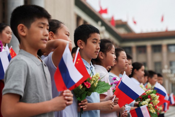 Ông Tập Cận Bình đón tiếp ông Putin tại Bắc Kinh