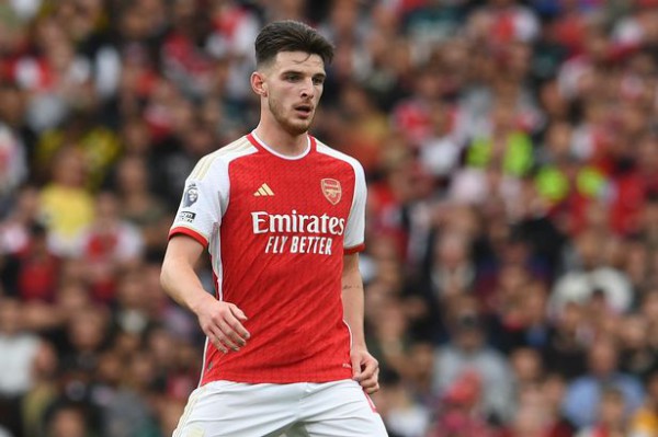 Arsenal tự tin có sự trở lại của Declan Rice trước trận đại chiến Man City