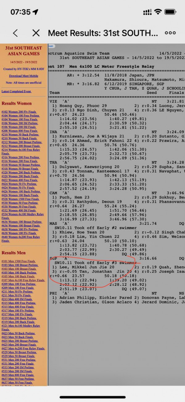 Joseph Schooling bất ngờ được minh oan không phạm quy nội dung 4x100 m