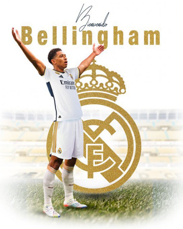 Jude Bellingham chính thức ra mắt Real Madrid