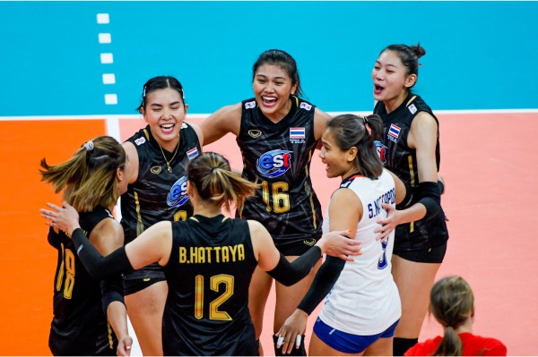 Tuyển nữ bóng chuyền Thái Lan có chiến thắng vang dội ở giải vô địch thế giới