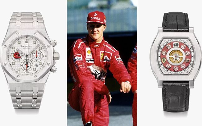 Đấu giá bộ sưu tập đồng hồ của huyền thoại Michael Schumacher