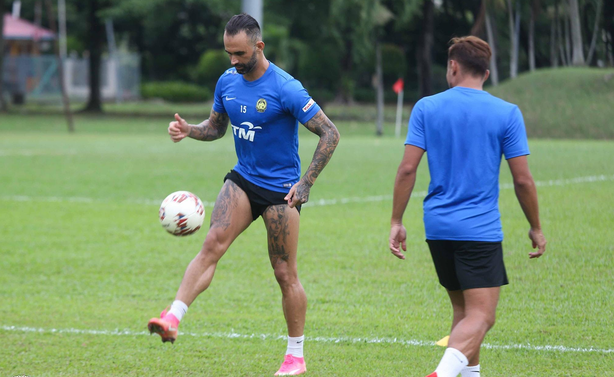 AFF Cup 2020: HLV tuyển Malaysia vẫn đặt cược vào tiền đạo nhập tịch De Paula