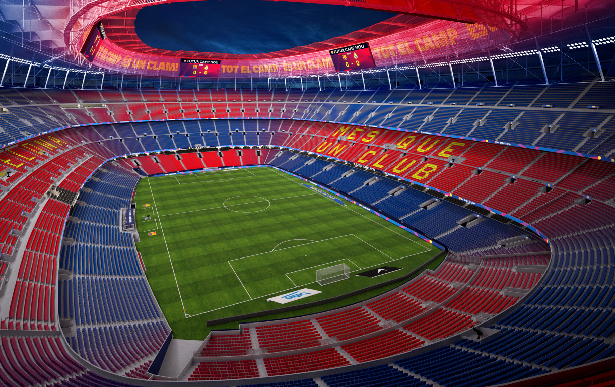 Barca hy vọng có thể khai trương sân Camp Nou mới vào 2024