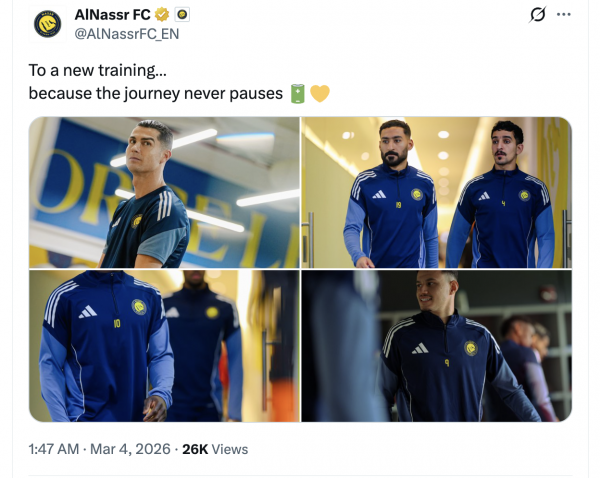 CLB Al Nassr ra thông báo đặc biệt về Ronaldo: Vẫn ở Ả Rập Xê Út, nhưng…