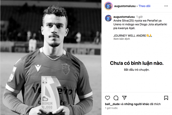 Cầu thủ cũng tử nạn trên chuyến xe định mệnh cùng Diogo Jota, là ai? Cầu thủ cũng tử nạn trên chuyến xe định mệnh cùng Diogo Jota, là ai?