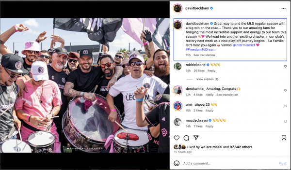 David Beckham lên tiếng về MLS Cup, tương lai của Messi tại Inter Miami được làm rõ