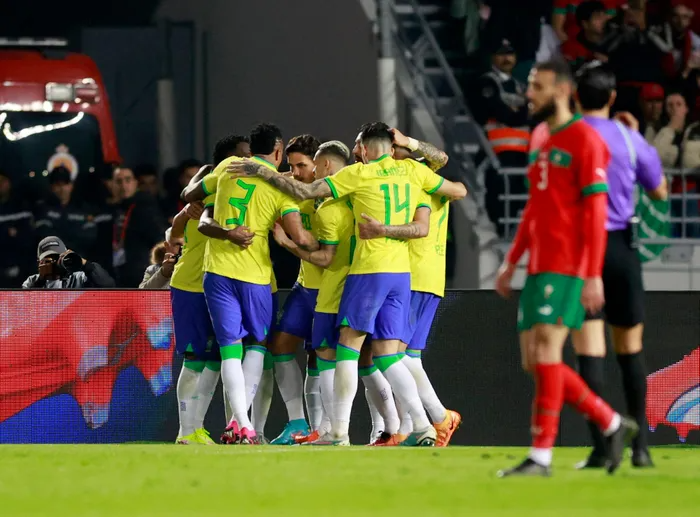 Giao hữu - Casemiro ghi bàn, ĐT Brazil vẫn thua Morocco