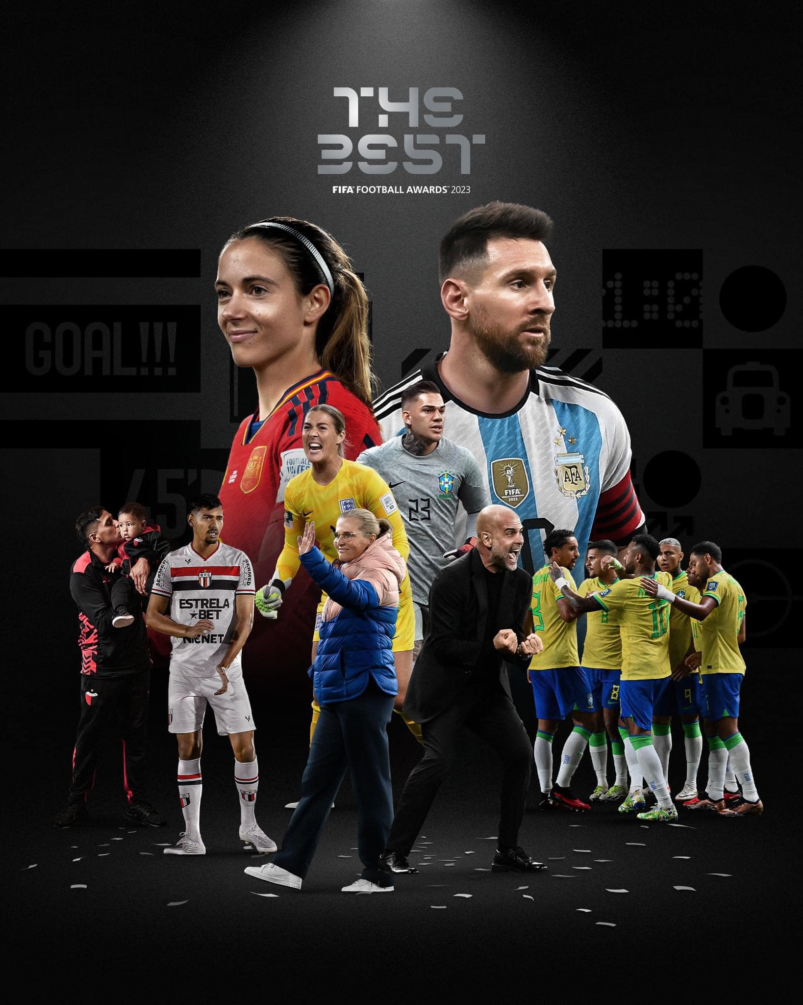 Lionel Messi lần thứ 3 giành giải thưởng The Best của FIFA