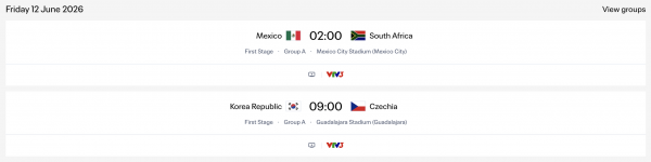 Nóng: Lịch thi đấu World Cup 2026 mới nhất ngày giờ Việt Nam, FIFA tuyên bố VTV đã có bản quyền