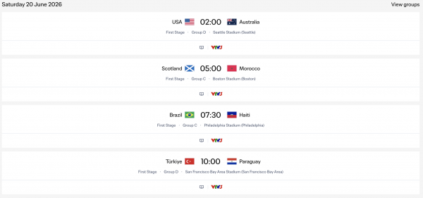 Nóng: Lịch thi đấu World Cup 2026 mới nhất ngày giờ Việt Nam, FIFA tuyên bố VTV đã có bản quyền