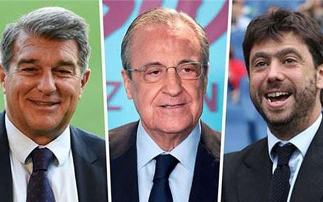 UEFA hủy bỏ án phạt Real, Barca và Juventus liên quan Super League