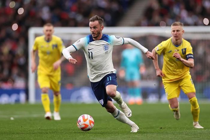Vòng loại EURO 2024 - ĐT Anh dẫn đầu bảng C sau chiến thắng trước Ukraine
