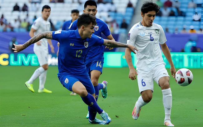 ĐT Uzbekistan 2-1 ĐT Thái Lan: Đại diện cuối cùng của Đông Nam Á chia tay ASIAN Cup 2023