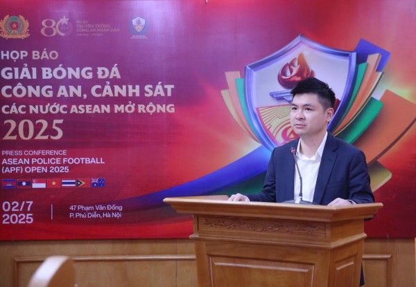 30.000 USD cho đội vô địch giải bóng đá Công an - Cảnh sát ASEAN mở rộng 30.000 USD cho đội vô địch giải bóng đá Công an - Cảnh sát ASEAN mở rộng