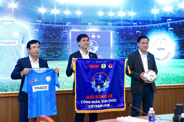 48 đội tham dự giải bóng đá công nhân, viên chức Việt Nam 2026 48 đội tham dự giải bóng đá công nhân, viên chức Việt Nam 2026