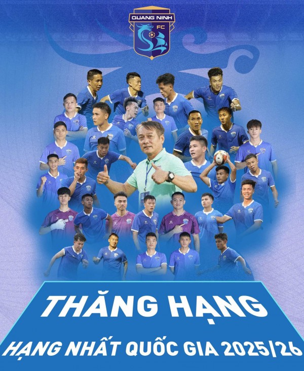 CLB Quảng Ninh và đội bóng của cố vấn Park Hang-seo sớm thăng hạng chuyên nghiệp: Bõ công chờ đợi!