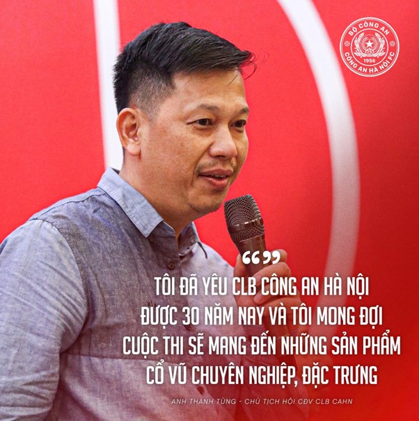 Câu lạc bộ bóng đá CAHN: "chuẩn hóa" tình yêu bóng đá để đưa văn hóa Việt Nam ra thế giới