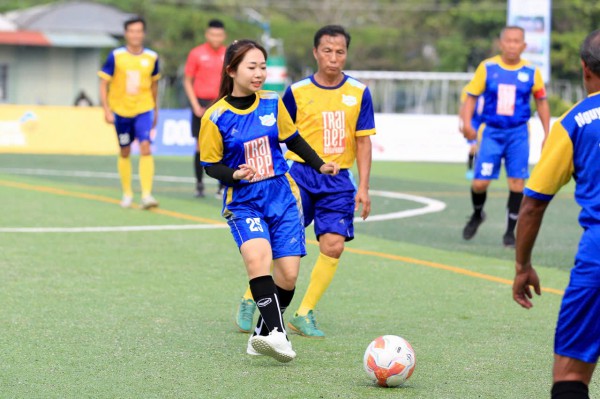 Công Nhậm lập hat-trick, Minh 'nhí' ghi cú đúp tạo kịch tính tại Trường ĐH Đồng Tháp