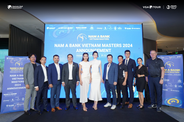 Dàn sao đội tuyển golf Việt Nam so tài tại Nam A Bank Vietnam Maters 2024