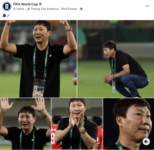 FIFA bất ngờ cho HLV Kim Sang-sik 'lên sóng': Mê ma thuật thầy Hàn