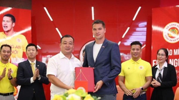 Filip Nguyễn ra mắt CLB Công an Hà Nội