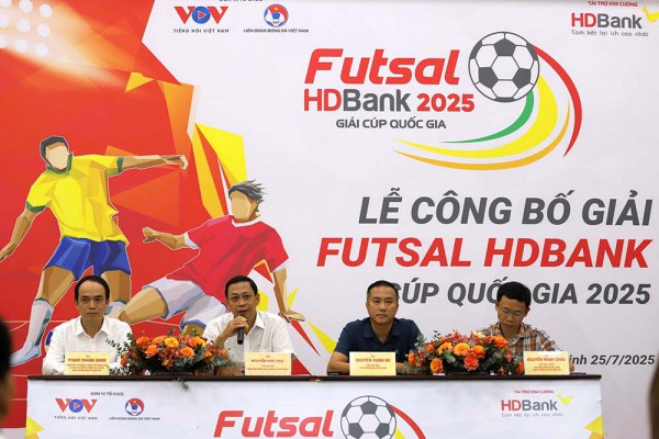 Futsal Việt Nam chạy đà cho giải châu Á, SEA Games 33 từ Cúp quốc gia Futsal Việt Nam chạy đà cho giải châu Á, SEA Games 33 từ Cúp quốc gia