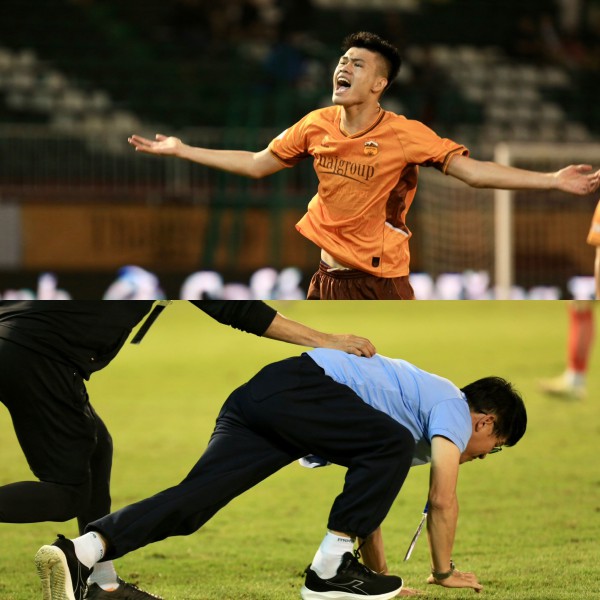 GĐKT Vũ Tiến Thành giải thích hành động bò dưới sân gây sốt, khi sao HAGL gỡ hòa nghẹt thở GĐKT Vũ Tiến Thành giải thích hành động bò dưới sân gây sốt, khi sao HAGL gỡ hòa nghẹt thở