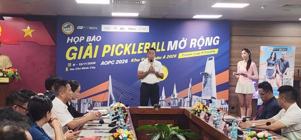 Giải pickleball châu Á mở rộng trở lại TP.HCM với tiền thưởng rất hấp dẫn