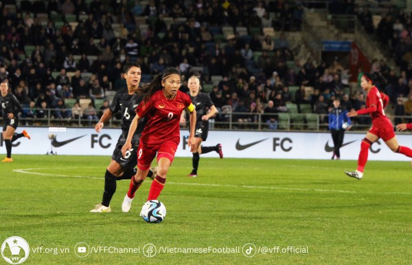 Giao hữu quốc tế: ĐT nữ New Zealand – ĐT nữ Việt Nam: 2-0