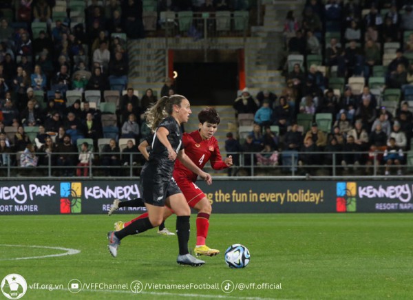 Giao hữu quốc tế: ĐT nữ New Zealand – ĐT nữ Việt Nam: 2-0