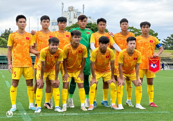 Giao hữu tại Hamamatsu, ĐT U17 Việt Nam hòa ĐH Tokoha sau khi dẫn trước 3 bàn
