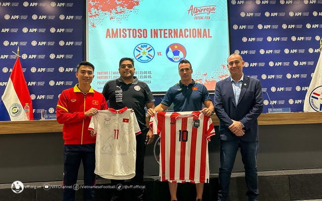 HLV Giustozzi Diego Raul: “Áp lực ĐT Paraguay tạo ra sẽ giúp các cầu thủ Việt Nam tiến bộ hơn”