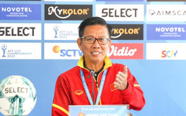 HLV Hoàng Anh Tuấn: “ĐT U23 Việt Nam đã đạt mọi mục tiêu đề ra tại giải U23 Đông Nam Á 2023”