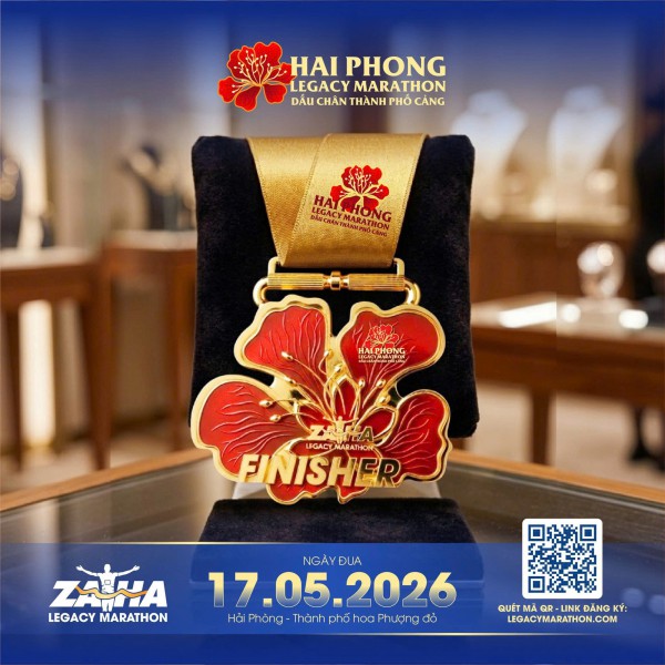 Hải Phòng Legacy Marathon 2026 lan tỏa thông điệp sống xanh, Phạm Thị Hồng Lệ tranh tài