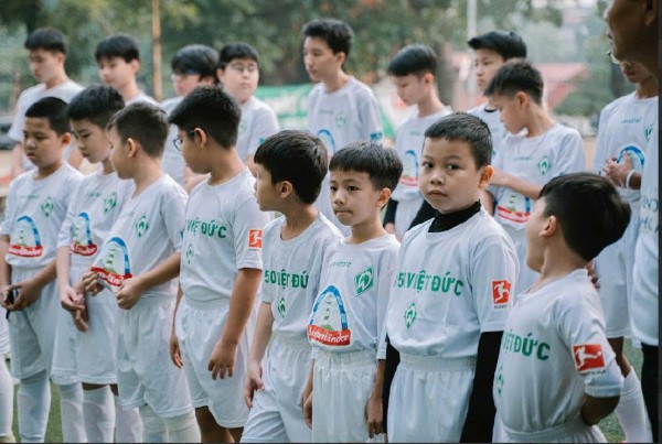 Hành trình ươm mầm bóng đá trẻ Việt Nam của đội bóng nước Đức