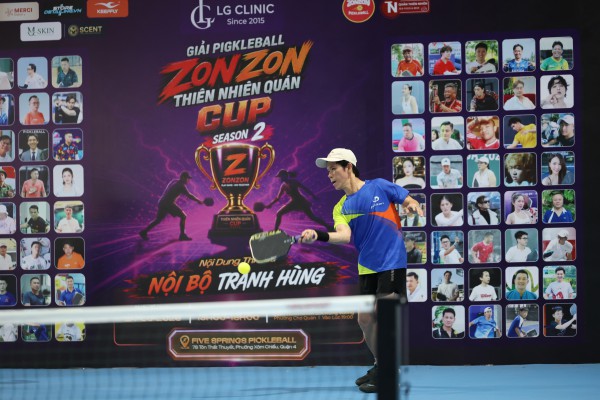 Hào hứng tranh tài giải pickleball ZonZon Cúp Thiên Nhiên 2026: Ca sĩ Minh Quân vô địch Hào hứng tranh tài giải pickleball ZonZon Cúp Thiên Nhiên 2026: Ca sĩ Minh Quân vô địch