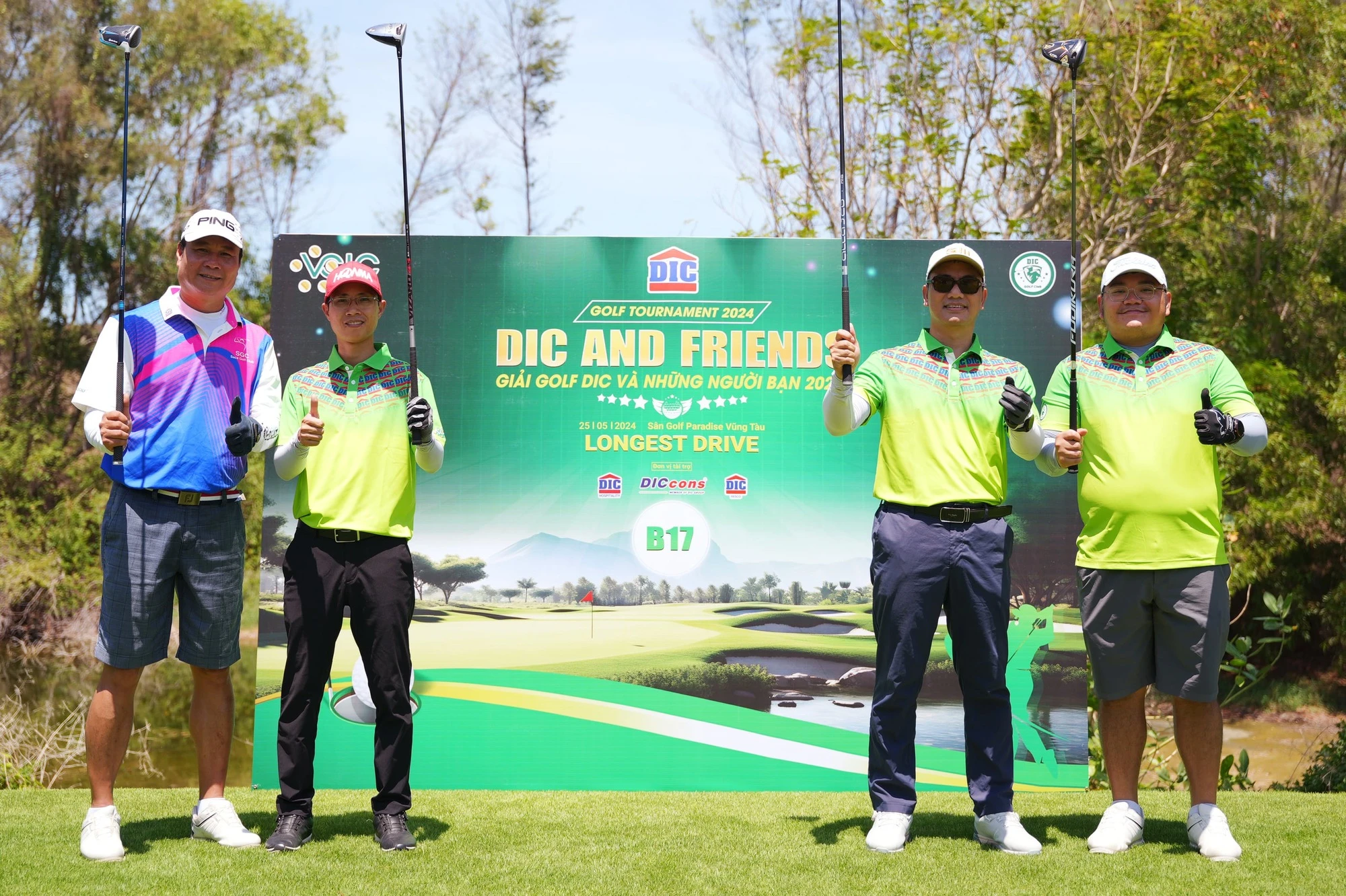 Hơn 140 golfer dự giải golf ‘DIC và những người bạn 2024’