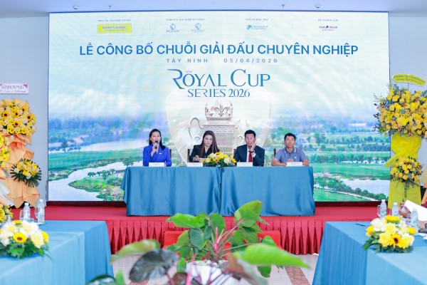Hơn 300 golfer tranh tài tại Royal Cup Series 2026, tổng giải thưởng 1,1 tỉ đồng