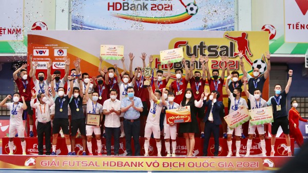 Kết thúc giải futsal vô địch quốc gia: Ngôi vương không đổi chủ