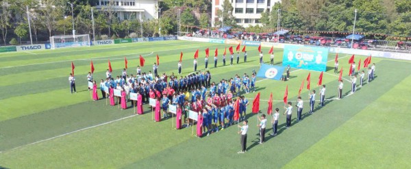 Khai mạc giải bóng đá Thanh Niên sinh viên quốc tế lần II - 2026 cúp Thaco Khai mạc giải bóng đá Thanh Niên sinh viên quốc tế lần II - 2026 cúp Thaco